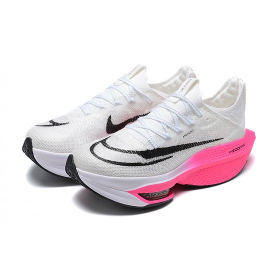 Nike Air Zoom Alphafly Next 2 Womens/Mens White Pink footwear