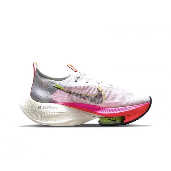 Nike Air Zoom Alphafly Next 2 Womens/Mens White and Pink footwear