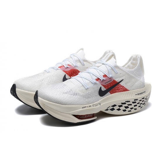 Nike Air Zoom Alphafly Next 2 Womens/Mens White and Red footwear