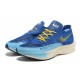 Nike ZoomX VaporFly NEXT Mens Blue Yellow footwear