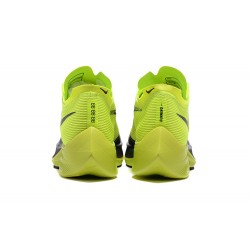 Nike ZoomX VaporFly NEXT Mens Chartreuse Black footwear 