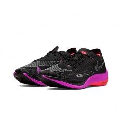 Nike ZoomX VaporFly NEXT Womens/Mens Black Purple footwear 