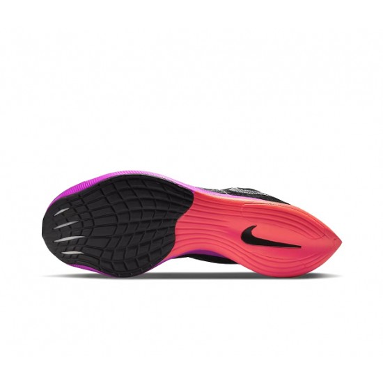 Nike ZoomX VaporFly NEXT Womens/Mens Black Purple footwear