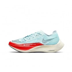 Nike ZoomX VaporFly NEXT Womens/Mens Blue Red footwear 