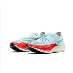 Nike ZoomX VaporFly NEXT Womens/Mens Blue Red footwear 