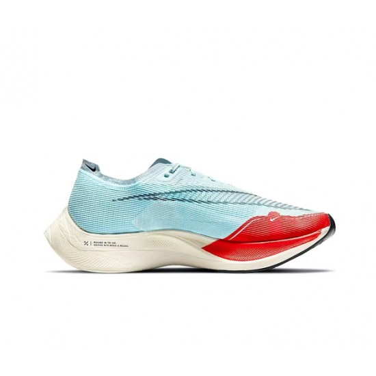 Nike ZoomX VaporFly NEXT Womens/Mens Blue Red footwear