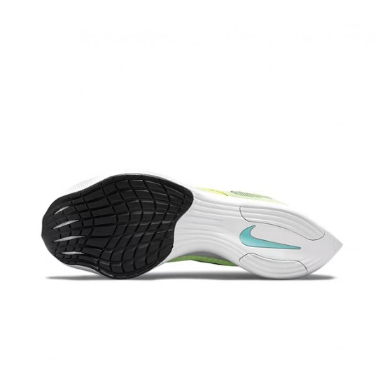 Nike ZoomX VaporFly NEXT Womens/Mens Green and Blue footwear