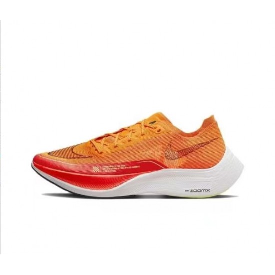 Nike ZoomX VaporFly NEXT Womens/Mens Orange Red footwear