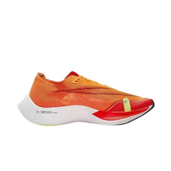 Nike ZoomX VaporFly NEXT Womens/Mens Orange Red footwear