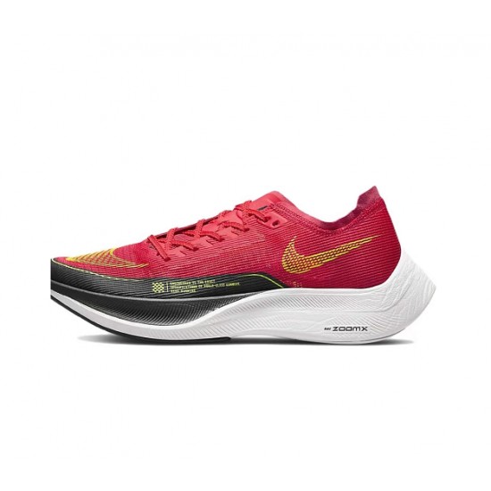 Nike ZoomX VaporFly NEXT Womens/Mens Red Black footwear