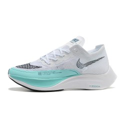 Nike ZoomX VaporFly NEXT Womens/Mens White Blue footwear 