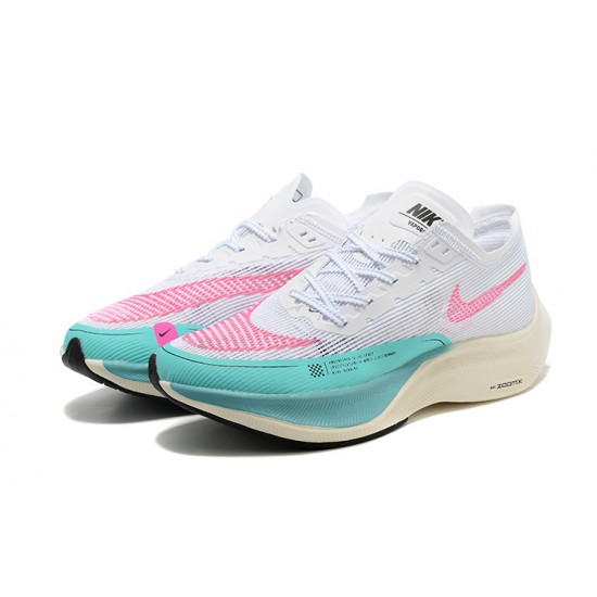 Nike ZoomX VaporFly NEXT Womens/Mens White Pink footwear