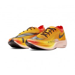 Nike ZoomX VaporFly NEXT Womens/Mens Yellow Black footwear 